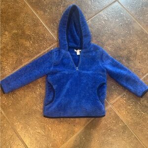 3T Cat & Jack Vibrant Blue Fleece Hooded Jacket